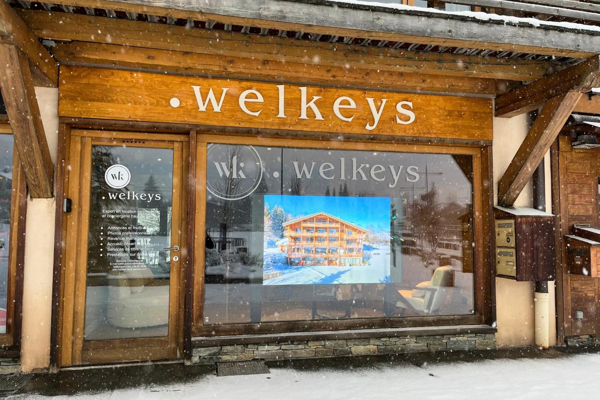 Appartement Chianti - Welkeys Megève Exteriör bild